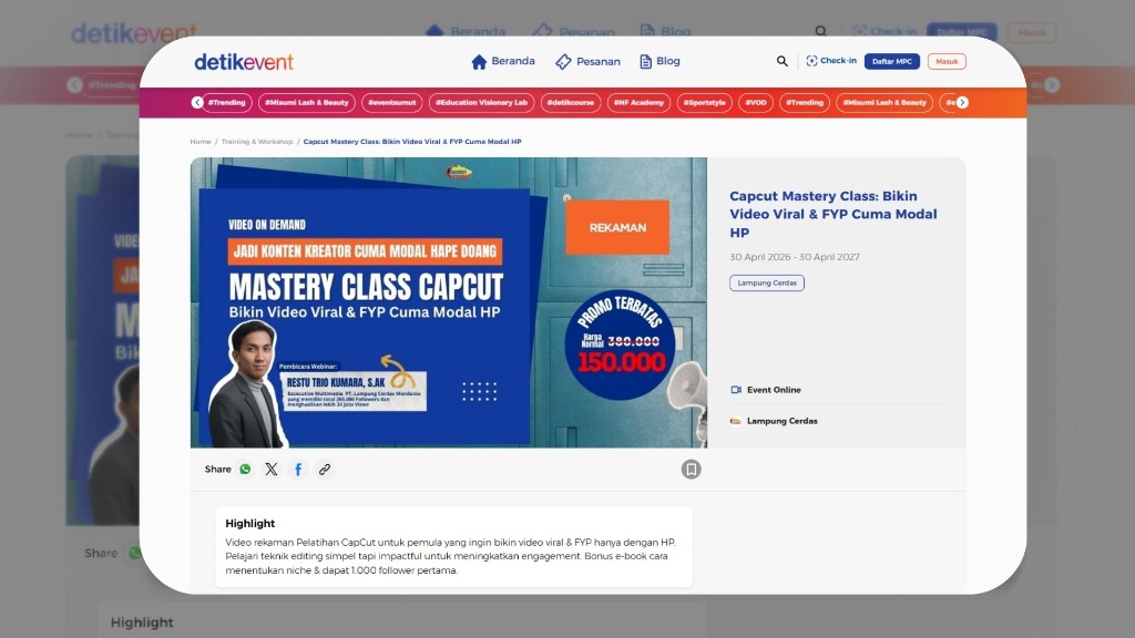 CapCut Mastery Class: Transforming Live Training into an Evergreen VOD Ecosystem