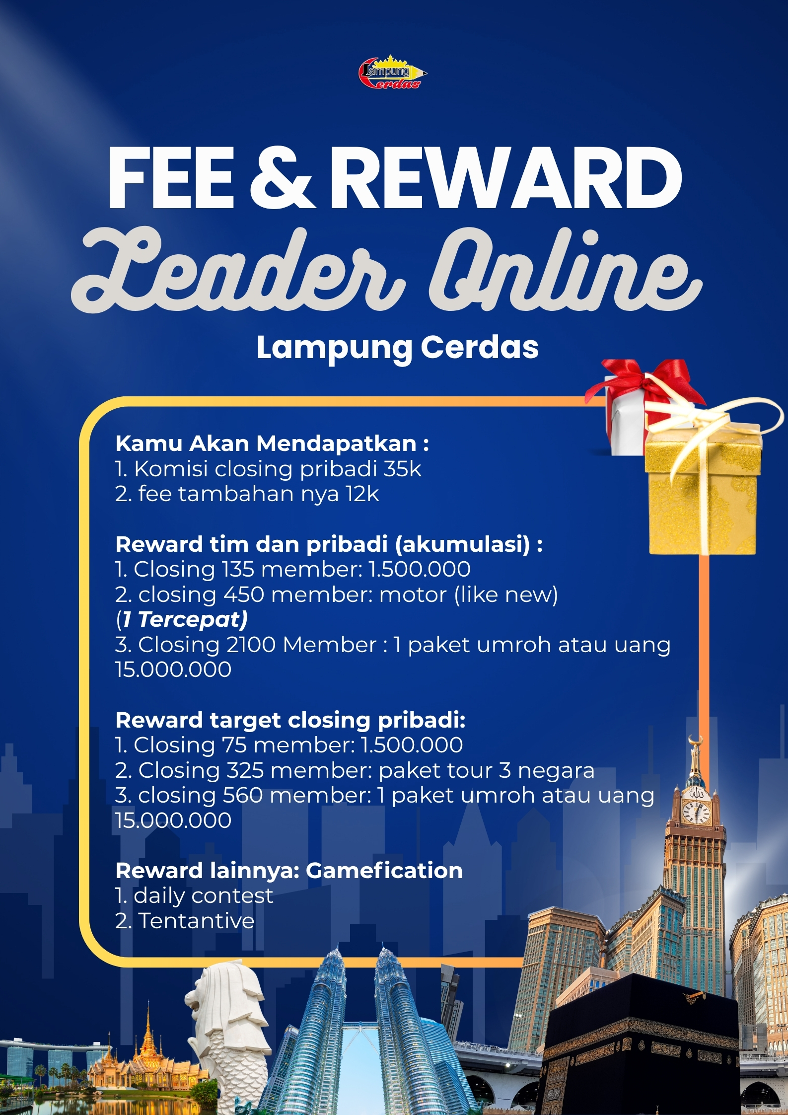 Ambassador Fee & Reward Matrix
